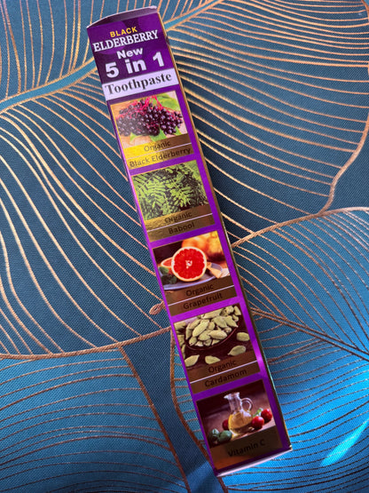 Elderberry Fluoride Free Toothpaste