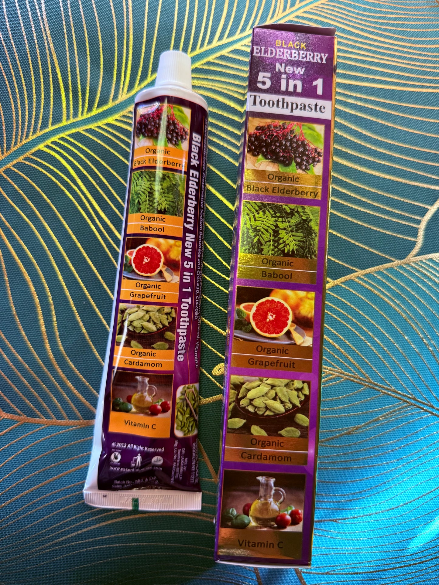 Elderberry Fluoride Free Toothpaste