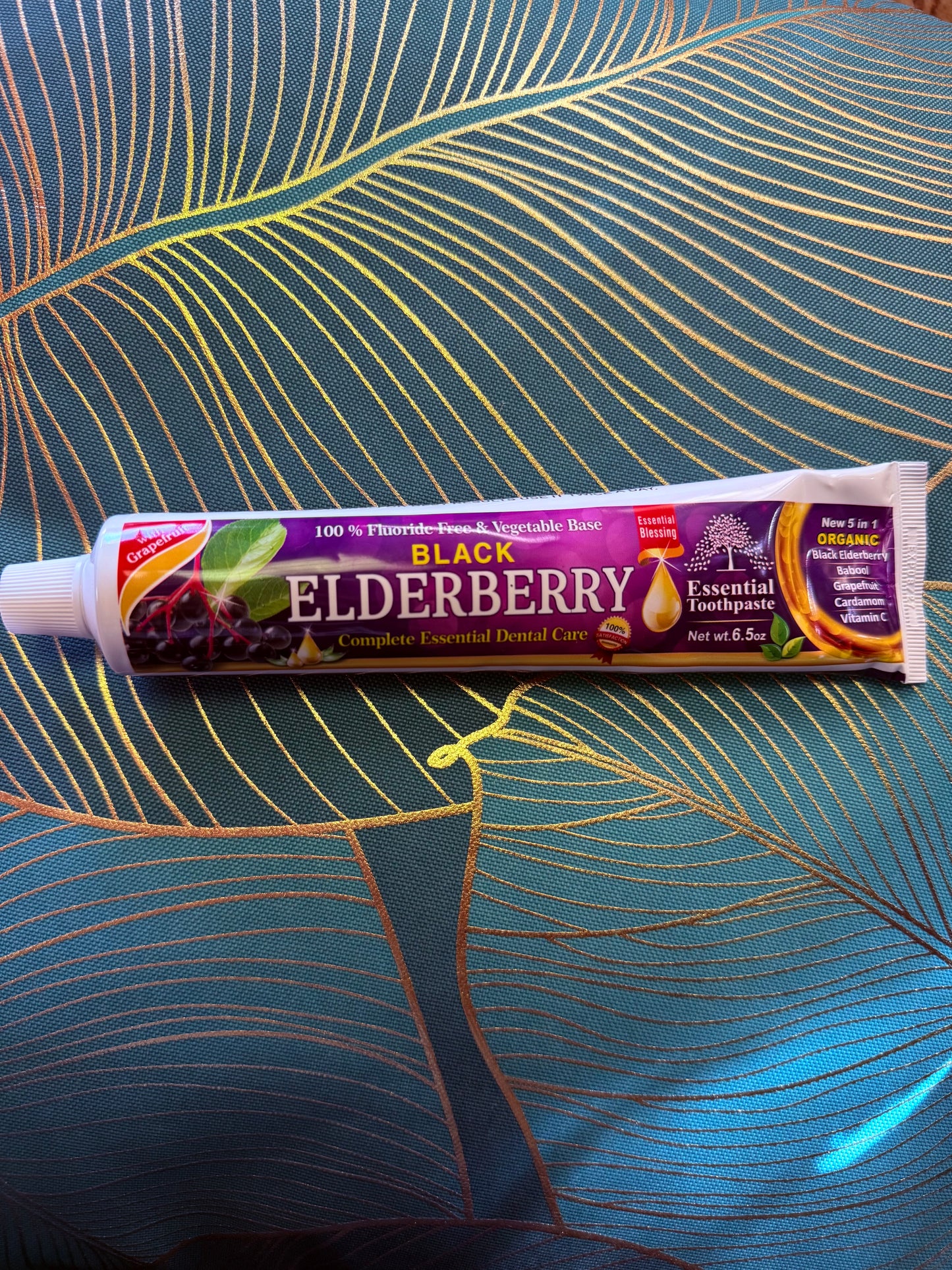 Elderberry Fluoride Free Toothpaste