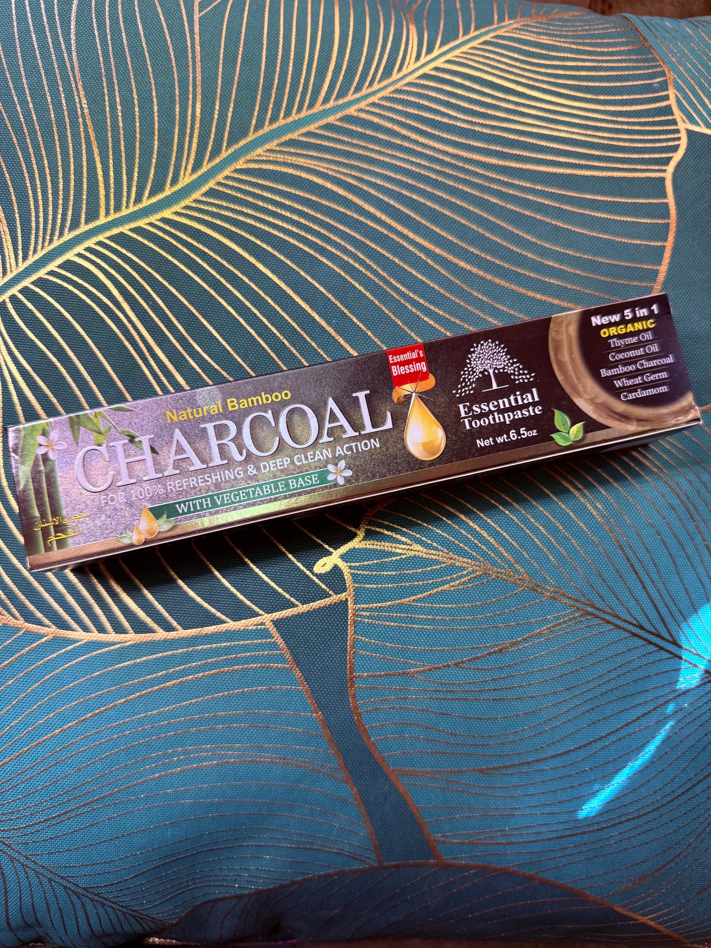 Charcoal Fluoride Free Toothpaste