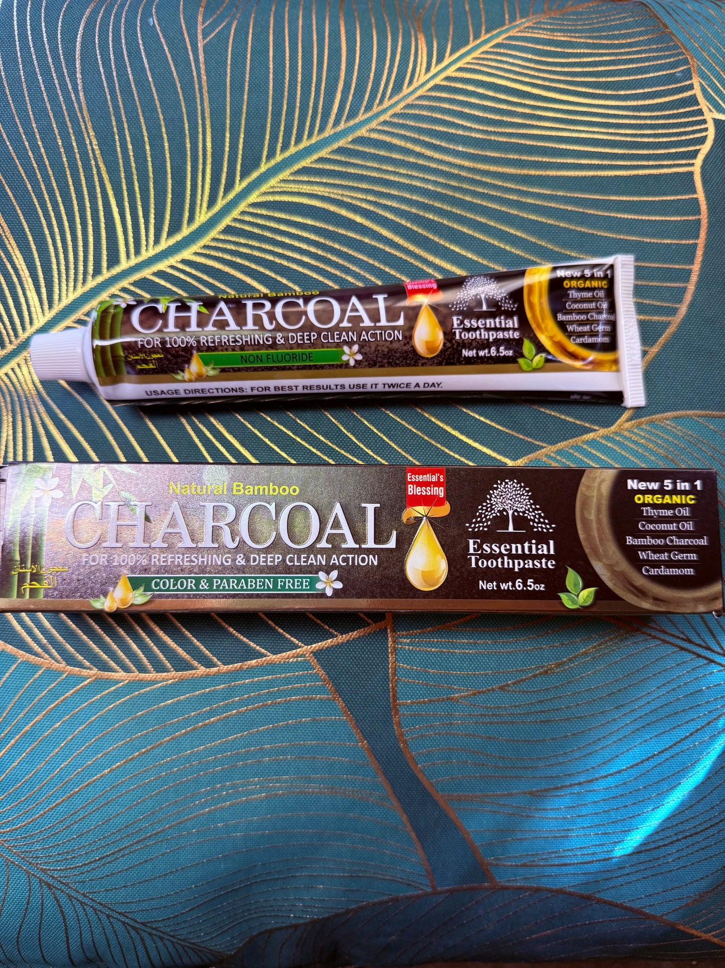 Charcoal Fluoride Free Toothpaste