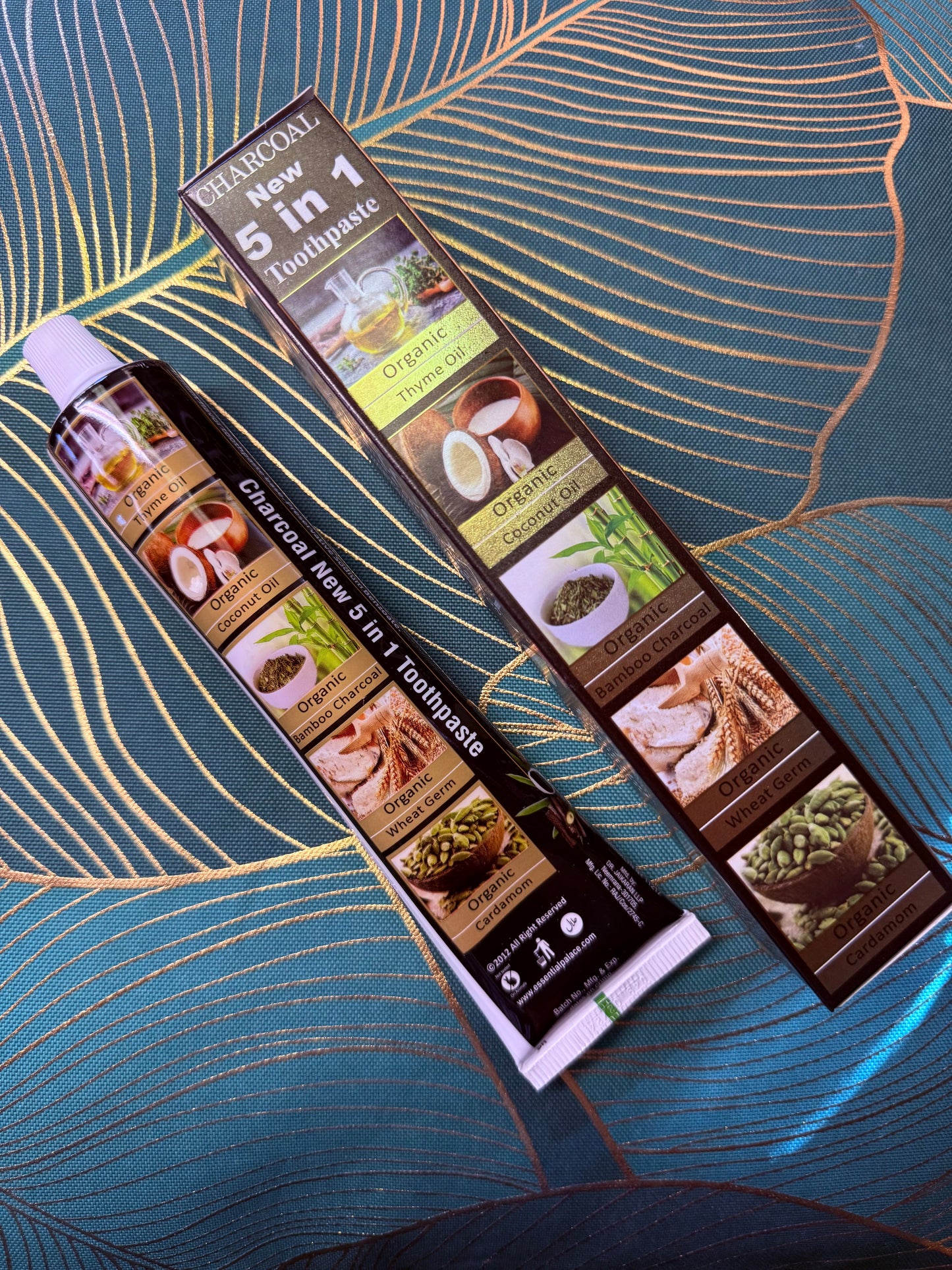 Charcoal Fluoride Free Toothpaste
