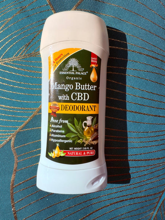 Mango Butter with CBD Herbal Deodorant