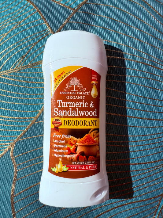 Turmeric & Sandalwood Herbal Deodorant